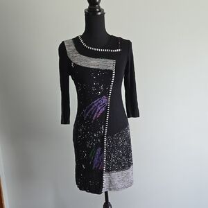 Funky Spacey Body-con Style Dress